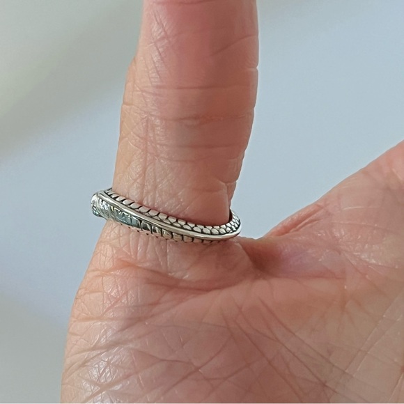Sterling silver snake ring, dainty snake ring, snake band ring,silver snake band - Picture 7 of 10